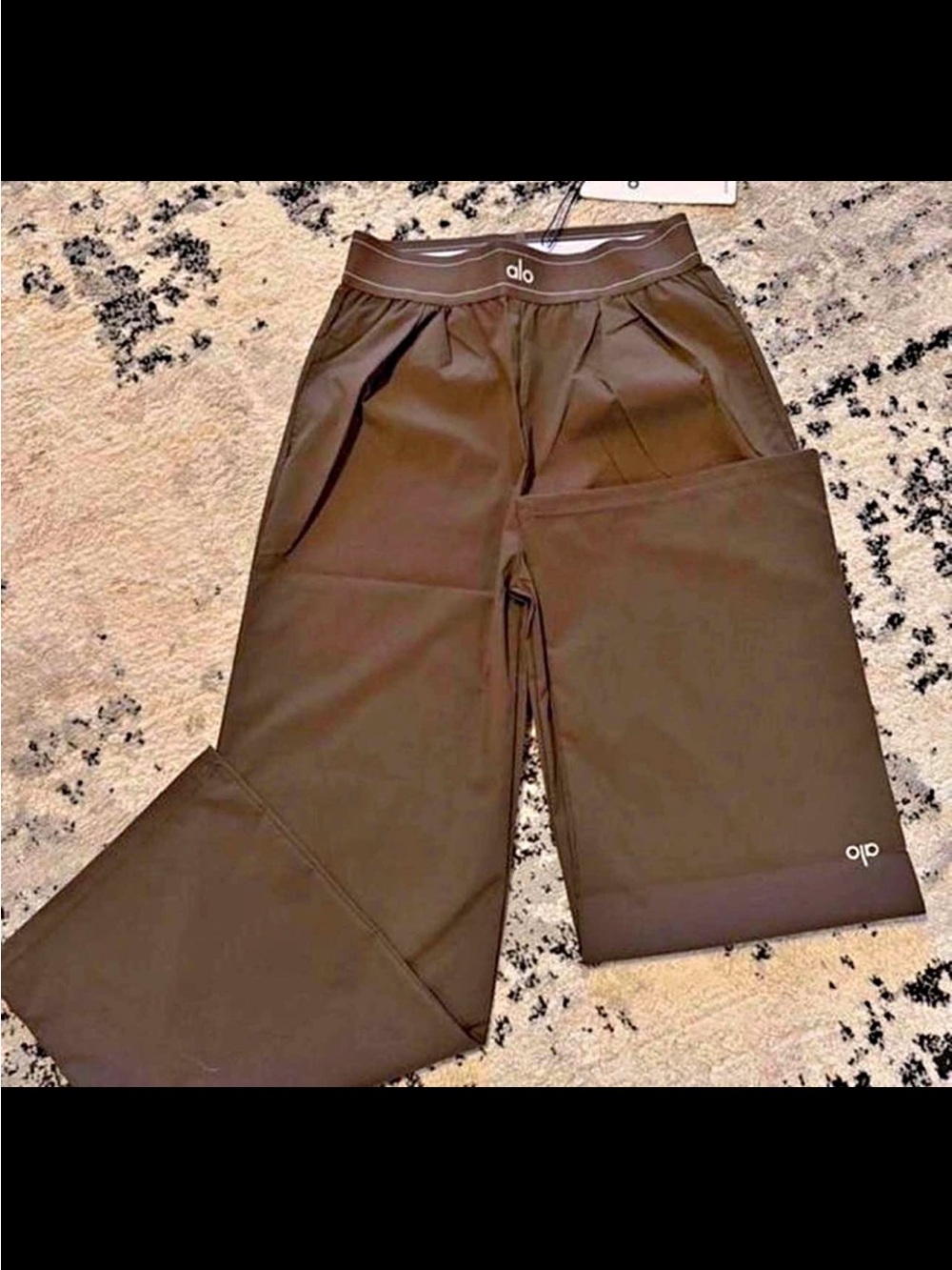 ALO Yoga Men’s Brown Jogger-Lounge Pants